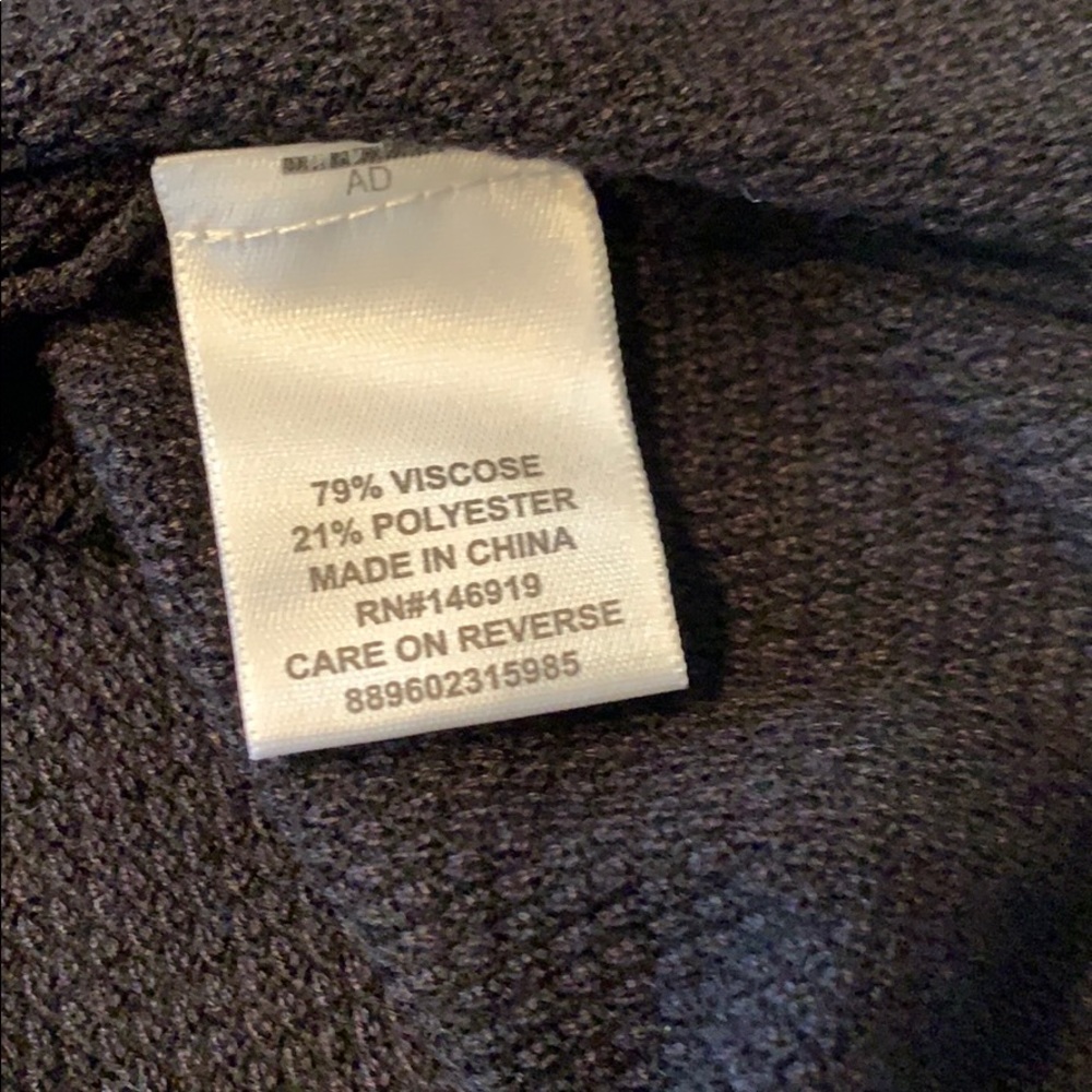Elle black sweater flare sleeves medium - Picture 5 of 6